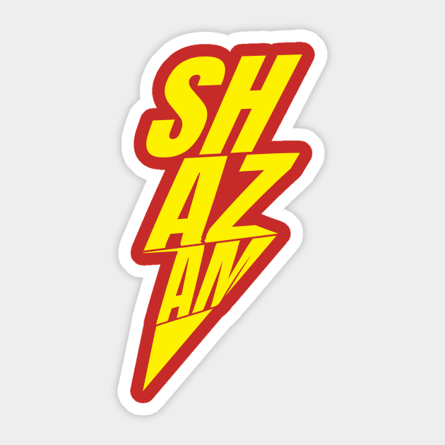 Shazam Sticker by Greeenhickup